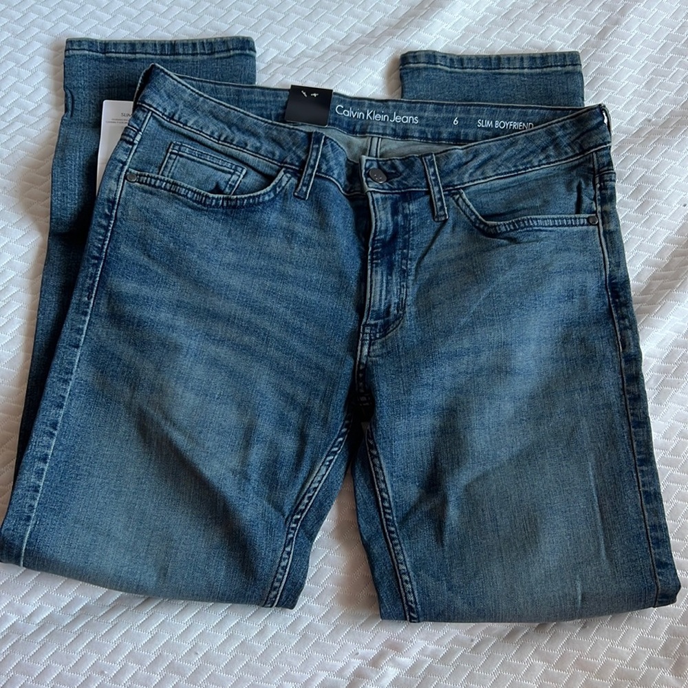 Slim Boyfriend Jeans